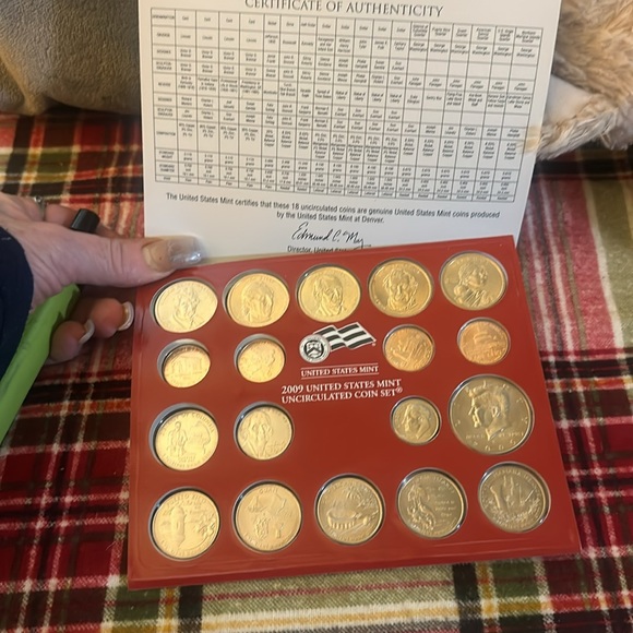 Denver and Philadelphia Uncirculated Coin Set 2009 - Picture 6 of 9